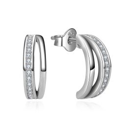 MOISS stříbrné náušnice