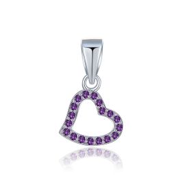 MOISS stříbrný přívěsek SRDCE