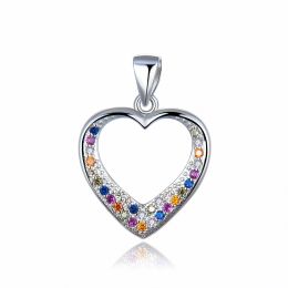 MOISS stříbrný přívěsek SRDCE