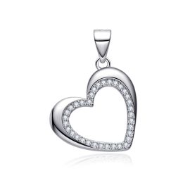 MOISS stříbrný přívěsek SRDCE