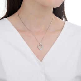 MOISS stříbrný přívěsek SRDCE