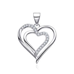 MOISS stříbrný přívěsek SRDCE