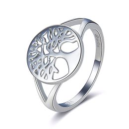 MOISS stříbrný prsten STROM