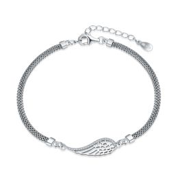 MOISS stříbrný náramek KŘÍDLO