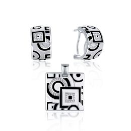 MOISS stříbrná sada SMALT