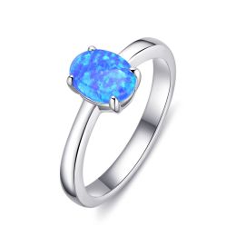 MOISS stříbrný prsten OPÁL