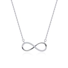 MOISS stříbrný náhrdelník NEKONEČNO