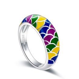 MOISS stříbrný prsten SMALT