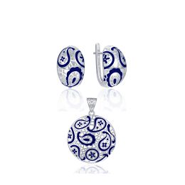 MOISS stříbrná sada SMALT