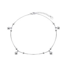 MOISS stříbrný náramek na nohu