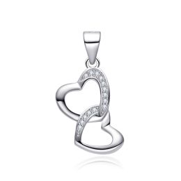 MOISS stříbrný přívěsek SRDCE