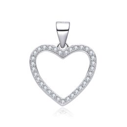 MOISS stříbrný přívěsek SRDCE