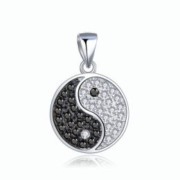 MOISS stříbrný přívěsek JING JANG