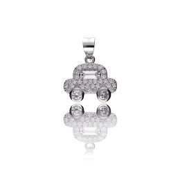 MOISS stříbrný přívěsek AUTO