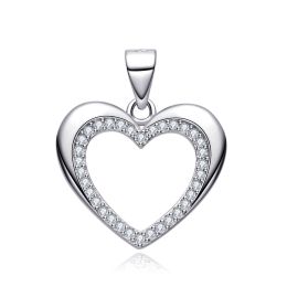 MOISS stříbrný přívěsek SRDCE