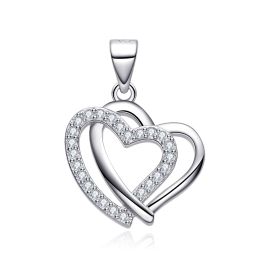 MOISS stříbrný přívěsek SRDCE