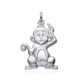 MOISS stříbrný přívěsek OPICE