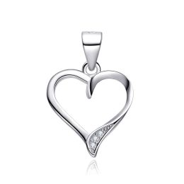 MOISS stříbrný přívěsek SRDCE