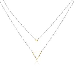 MOISS stříbrný náhrdelník GOLD