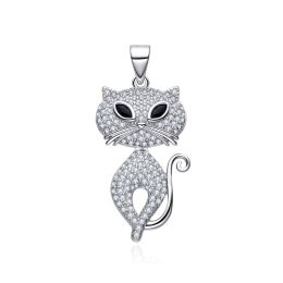 MOISS stříbrný přívěsek KOČKA