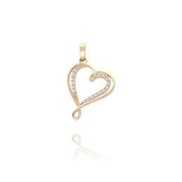 MOISS přívěsek ze žlutého zlata SRDCE