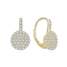 MOISS stříbrné náušnice GOLD