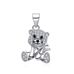 MOISS stříbrný přívěsek MEDVÍDEK
