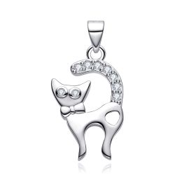 MOISS stříbrný přívěsek KOČKA
