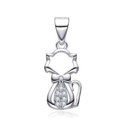 MOISS stříbrný přívěsek KOČKA
