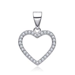 MOISS stříbrný přívěsek SRDCE