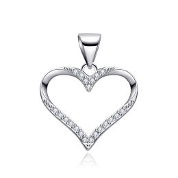 MOISS stříbrný přívěsek SRDCE