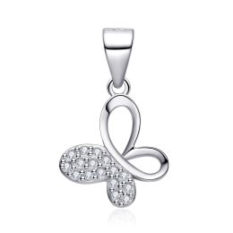 MOISS stříbrný přívěsek MOTÝL