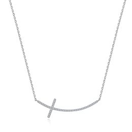 MOISS stříbrný náhrdelník KŘÍŽEK