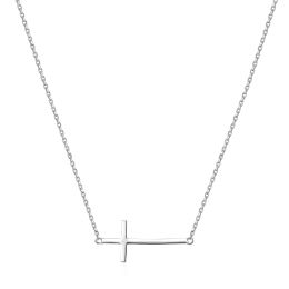 MOISS stříbrný náhrdelník KŘÍŽEK