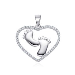 MOISS stříbrný přívěsek SRDCE