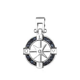 MOISS stříbrný přívěsek KOMPAS