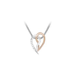 MOISS stříbrný přívěsek SRDCE