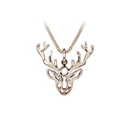 MOISS stříbrný přívěsek JELEN ROSE