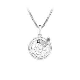 MOISS stříbrný přívěsek kVĚTINA