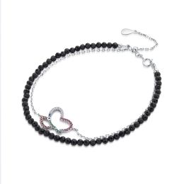 MOISS stříbrný náramek ACHÁT