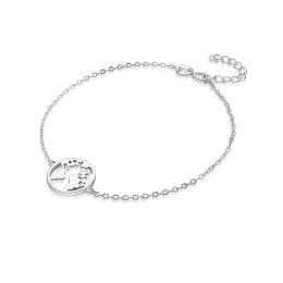 MOISS stříbrný náramek SVĚT