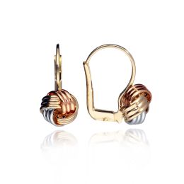 MOISS náušnice ze žlutého zlata