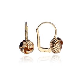 MOISS náušnice ze žlutého zlata