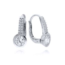 MOISS náušnice z bílého zlata