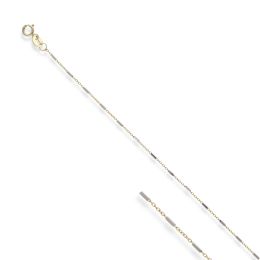 MOISS řetízkový náramek ze žlutého zlata ANKER