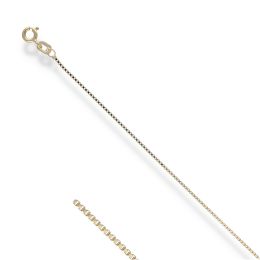 MOISS řetízek ze žlutého zlata BOX