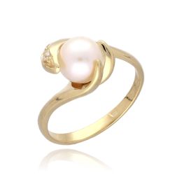 MOISS prsten ze žlutého zlata