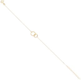 MOISS náramek ze žlutého zlata KRUH