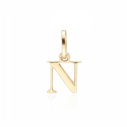 MOISS přívěsek ze žlutého zlata PÍSMENO N