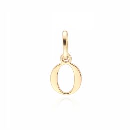 MOISS přívěsek ze žlutého zlata PÍSMENO O